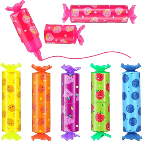 GAOUTO 30 Stück Mini Textmarker: Bonbon Textmarker Set, Mini Kinder Textmarker für Kinder, Süße Highlighter Marker Erwachsene Teenager Geburtstag für Tagebuch, Süßigkeiten Party Geburtstag Grußkarte von GAOUTO