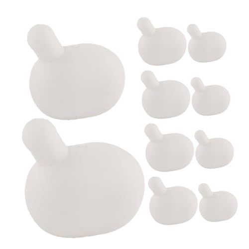 GARIOUANS 10 Stück Silikon Bubble Inserts Stressball Einlagen Weiß DIY Quetschball Zubehör für Kreative Spielzeugherstellung Junge Mädchen Geeignet GARIOUANS 10 Stück Silikon Bubble Inserts Stressball Einlagen Weiß DIY Quetschball Zubehör für Kreative Spielzeugherstellung Junge Mädchen Geeignet von GARIOUANS
