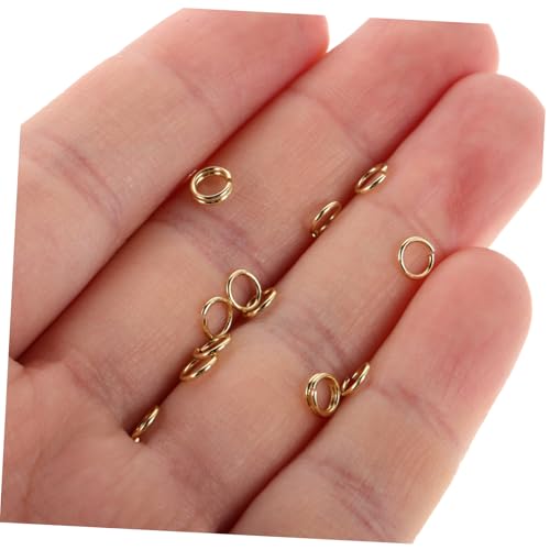 GARIOUANS 100 Stück Offene Biegeringe Vergoldete Schmuckverbinder für Halsketten Armbänder Universelle DIY Schmuckringe Einfache Handhabung Vielseitig Kompatibel für Kettenanfertigung GARIOUANS 100 Stück Offene Biegeringe Vergoldete Schmuckverbinder für Halsketten Armbänder Universelle DIY Schmuckringe Einfache Handhabung Vielseitig Kompatibel für Kettenanfertigung von GARIOUANS