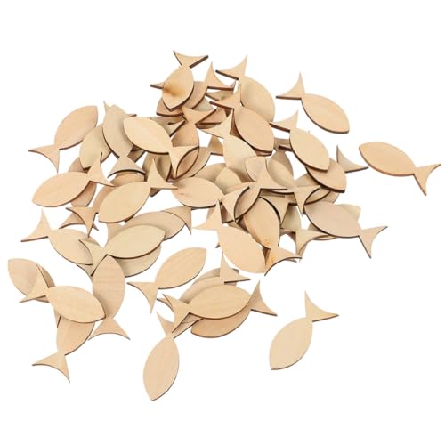 GARIOUANS 200Stücke Unvollendete Holzfischausschnitte DIY Holzscheiben für Tischdeko für Hochzeiten Feiern und Bastelprojekte Anpassbar mit Farbe und Dekoration GARIOUANS 200Stücke Unvollendete Holzfischausschnitte DIY Holzscheiben für Tischdeko für Hochzeiten Feiern und Bastelprojekte Anpassbar mit Farbe und Dekoration von GARIOUANS
