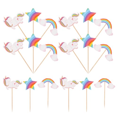 GARIOUANS Stück Kuchendekorations-Picks Kuchen Zubehör Mädchen Geburtstagdekorationen neuartige Kuchenpicks Cartoon-Muffin-Kuchenaufsatz Party Cupcake Topper Cartoon Cupcake Topper Bambus GARIOUANS Stück Kuchendekorations-Picks Kuchen Zubehör Mädchen Geburtstagdekorationen neuartige Kuchenpicks Cartoon-Muffin-Kuchenaufsatz Party Cupcake Topper Cartoon Cupcake Topper Bambus von GARIOUANS