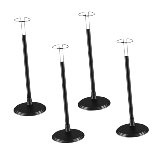 GARIOUANS 4 Stück Verstellbarer Puppenständer Teiliges Robuster Halter für Puppen und Actionfiguren Höhenverstellbarer Stützrahmen Schwarz für Stilvolle Präsentation Einfacher Aufbau und GARIOUANS 4 Stück Verstellbarer Puppenständer Teiliges Robuster Halter für Puppen und Actionfiguren Höhenverstellbarer Stützrahmen Schwarz für Stilvolle Präsentation Einfacher Aufbau und von GARIOUANS