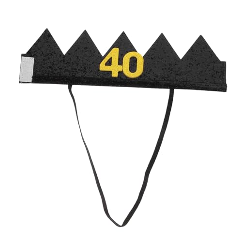 GARIOUANS Geburtstag Partyhut Schwarze Jahre Dickes Design Leicht Kompakt Vielseitiger Dekohut für Geburtstagsfeiern und Fotorequisiten Unvergessliche Schaffen GARIOUANS Geburtstag Partyhut Schwarze Jahre Dickes Design Leicht Kompakt Vielseitiger Dekohut für Geburtstagsfeiern und Fotorequisiten Unvergessliche Schaffen von GARIOUANS