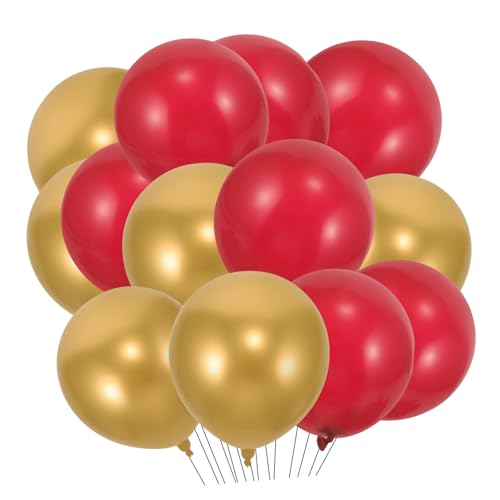 GAROZATION 150 Stück Elegante Latexballons Rot Und Stilvolle Hochzeits Und Valentinstagsdekoration Perfekt Für Partys Und Heimfeste Ideal Für Geburtstagsfeiern Und Festliche von GAROZATION