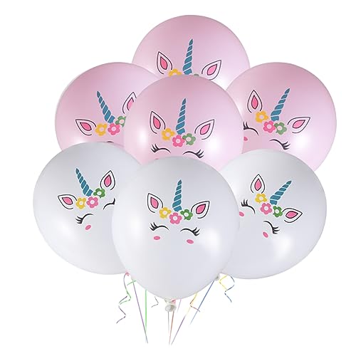 GAROZATION 20 Stück 12 Zoll Bunte Einhorn Latexballons Rosa Für Geburtstagsfeiern Hochzeiten Und Weihnachtsfeiern Perfekte Deko Für Kindergeburtstage Und Themenpartys von GAROZATION