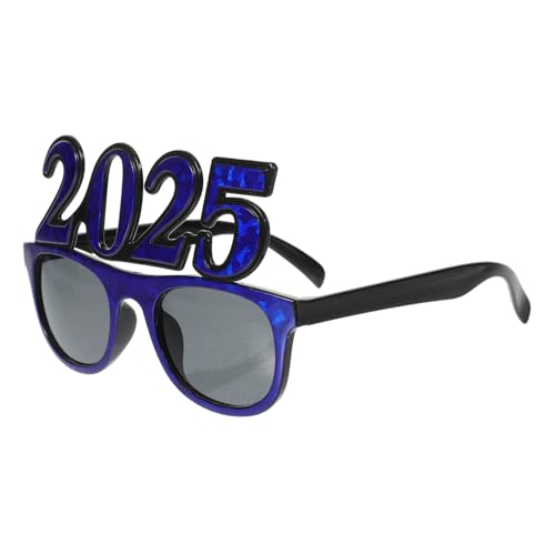 GAROZATION 2025 Weihnachtsbrille Silvesterbrille Silvester Brille Partygeschenke Für Das Neue Jahr Neujahrszahl-brillen Partyzubehör Für Das Neue Jahr Sonnenbrille 2024 Neujahrsbrille Stk von GAROZATION