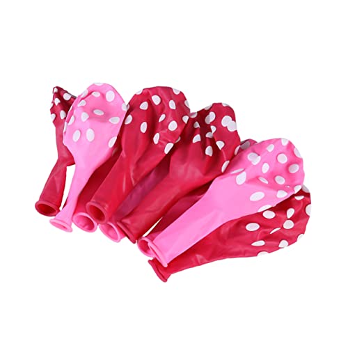 GAROZATION Polka Dot Latexballons Rosarot Und Pink Ideal Für Hochzeiten Geburtstagsfeiern Und Partys Hochwertige Dekoration Mit Spaßfaktor von GAROZATION