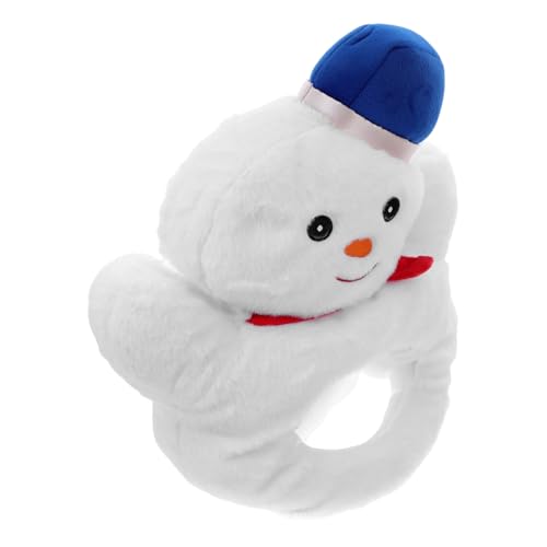 GAROZATION Schneemann Kapuze Weihnachten Schneekugel Weihnachtskuscheltiere Das Tier Schneebälle Jungen Weihnachtsoutfit Weihnachtskostüme Jungen Weihnachtsoutfits von GAROZATION