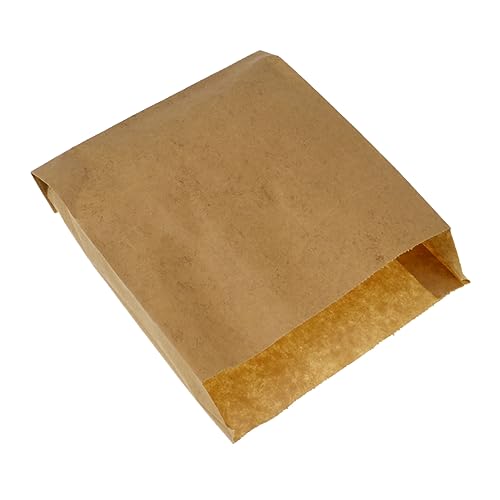 GARVALON 100St Lebensmittelpapiertüten Kraft-Geschenktüten Keks Geschenktüten aus Kraftpapier knalle popcorn popkornmaschiene spielwaren papiertütchen toy Party-Papiertüten Kraftpapiertüten von GARVALON