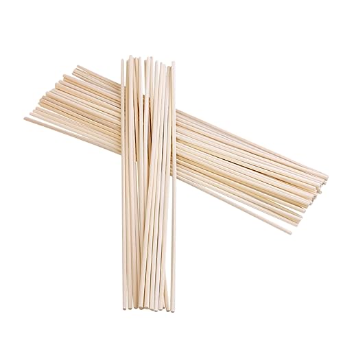 GARVALON 150 Stück Rattan-Schilf Duftöl Schilf Aroma-Diffusor-Sticks Ölabscheiderstab Schilfrohrstäbe Rattanstöcke ätherische öle Ätherisches Öl Schilf Aroma Diffusor Schilf Bambus von GARVALON