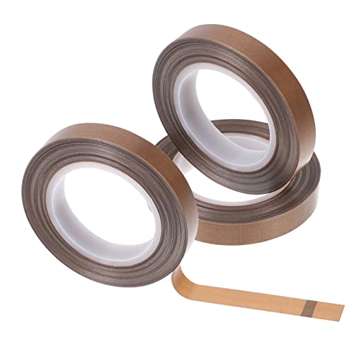 GARVALON 3 Rollen Hochtemperaturbeständiges Klebeband universelles industrielles Isolierband elektrisches Band industrieklebeband insulation tape elektrisches Klebeband im Freien Drahtband von GARVALON