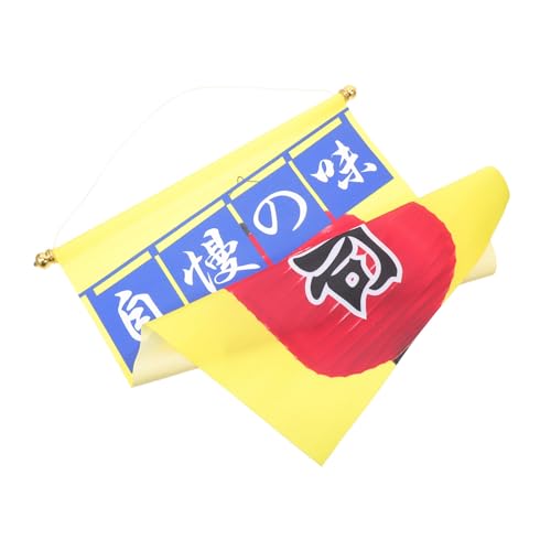 GARVALON Japanische Flagge Japanisches Restaurant Hängebanner Sushi Shop Flagge Banner Für Party Japanische Wimpelkette Sushi Restaurant Flagge Japanisches Restaurant Wimpelkette von GARVALON