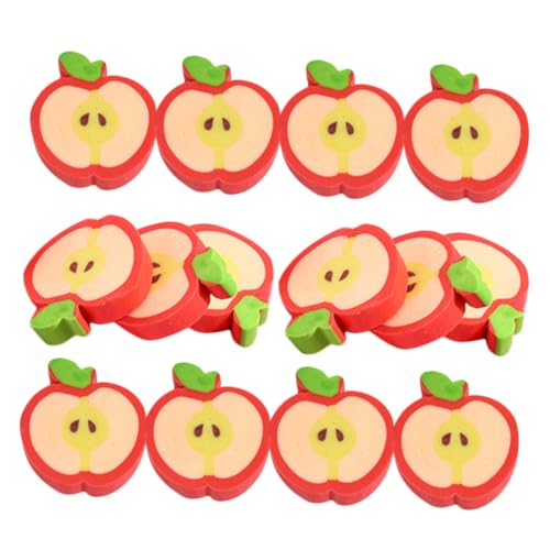 GAXIRE 100St Apfel-Radiergummi Radiergummis aus Früchten Mini Radiergummis Kawaii-Radiergummi lustige radiergummis Kinder Radiergummis schöne Radiergummis Mini-Radiergummis für Kinder von GAXIRE