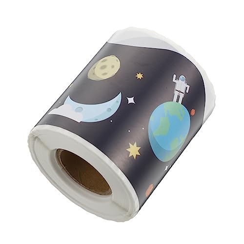 GAXIRE 1Stk Aufkleber für die Weltraumgrenze Dekorativer Aufkleber Klebeband Platz Thema Grenze weltraum sticker dekoration Tafel-Aufkleber aufkleber zur schuleröffnung Papier von GAXIRE