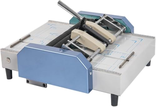 GAYAYAS Elektrischer Papierbuchhefter, Rillgerät, automatische Bindemaschine, A3-Papier-Sattelheftung, Flachheftung, 5 Nagelpositionen, für Heftklammern vom Typ 24/6 von GAYAYAS