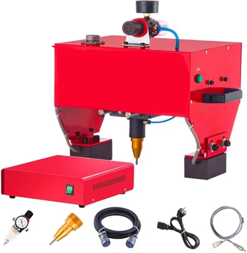 GAYAYAS Handgeführte Nadelpräger, pneumatische Nadelpräger, zur Verwendung mit großen und schweren Metallteilen wie Autochassis,TypeC GAYAYAS Handgeführte Nadelpräger, pneumatische Nadelpräger, zur Verwendung mit großen und schweren Metallteilen wie Autochassis,TypeC von GAYAYAS