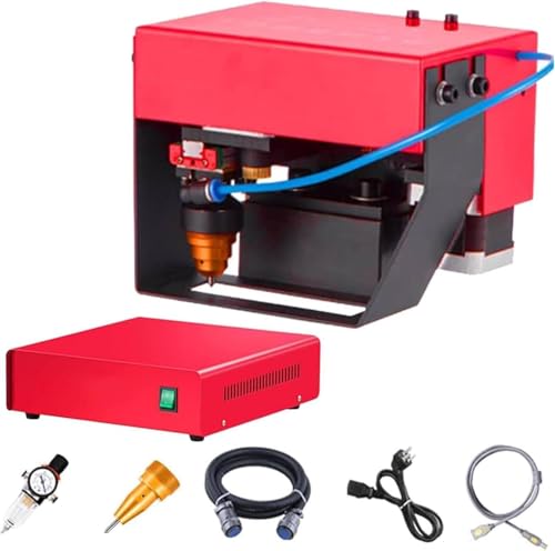 GAYAYAS Handgeführte Nadelpräger, pneumatische Nadelpräger, zur Verwendung mit großen und schweren Metallteilen wie Autochassis,TypeF GAYAYAS Handgeführte Nadelpräger, pneumatische Nadelpräger, zur Verwendung mit großen und schweren Metallteilen wie Autochassis,TypeF von GAYAYAS