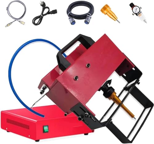 GAYAYAS Handgeführte Nadelpräger, pneumatische Nadelpräger, zur Verwendung mit großen und schweren Metallteilen wie Autochassis,TypeM GAYAYAS Handgeführte Nadelpräger, pneumatische Nadelpräger, zur Verwendung mit großen und schweren Metallteilen wie Autochassis,TypeM von GAYAYAS