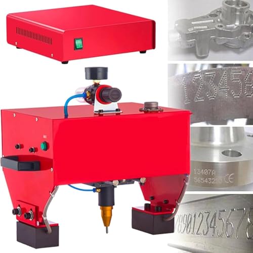 GAYAYAS Tragbare Stiftdruckmaschine, Metallmarkierungs-Graviermaschine, Drucker für Metalletiketten, für Buchstaben, Seriennummern, VIN-Code und Fahrgestellnummer,TypeC GAYAYAS Tragbare Stiftdruckmaschine, Metallmarkierungs-Graviermaschine, Drucker für Metalletiketten, für Buchstaben, Seriennummern, VIN-Code und Fahrgestellnummer,TypeC von GAYAYAS