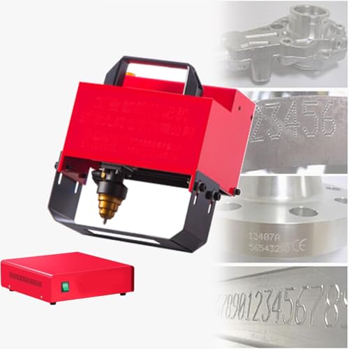GAYAYAS Tragbare Stiftdruckmaschine, Metallmarkierungs-Graviermaschine, Drucker für Metalletiketten, für Buchstaben, Seriennummern, VIN-Code und Fahrgestellnummer,TypeD GAYAYAS Tragbare Stiftdruckmaschine, Metallmarkierungs-Graviermaschine, Drucker für Metalletiketten, für Buchstaben, Seriennummern, VIN-Code und Fahrgestellnummer,TypeD von GAYAYAS