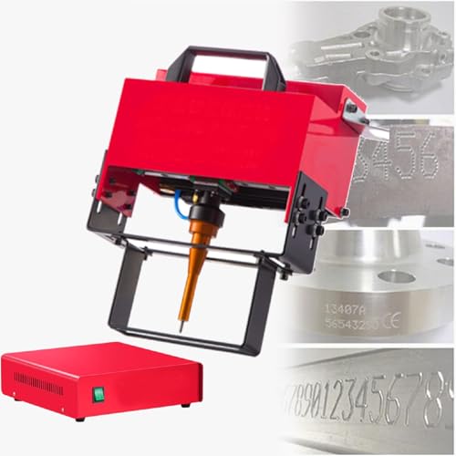 GAYAYAS Tragbare Stiftdruckmaschine, Metallmarkierungs-Graviermaschine, Drucker für Metalletiketten, für Buchstaben, Seriennummern, VIN-Code und Fahrgestellnummer,TypeM GAYAYAS Tragbare Stiftdruckmaschine, Metallmarkierungs-Graviermaschine, Drucker für Metalletiketten, für Buchstaben, Seriennummern, VIN-Code und Fahrgestellnummer,TypeM von GAYAYAS