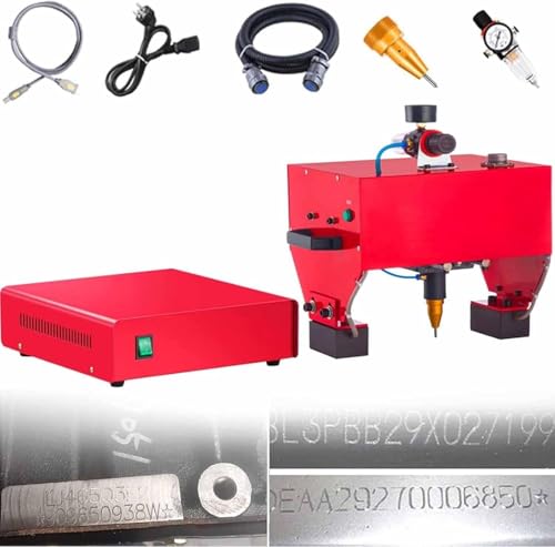 GAYAYAS Tragbare pneumatische Graviermaschine, pneumatische Nadelpräger-Markierungsmaschine, Gravurtiefe 0,01-1 mm, für VIN-Codes, Fahrgestellnummern,TypeC GAYAYAS Tragbare pneumatische Graviermaschine, pneumatische Nadelpräger-Markierungsmaschine, Gravurtiefe 0,01-1 mm, für VIN-Codes, Fahrgestellnummern,TypeC von GAYAYAS