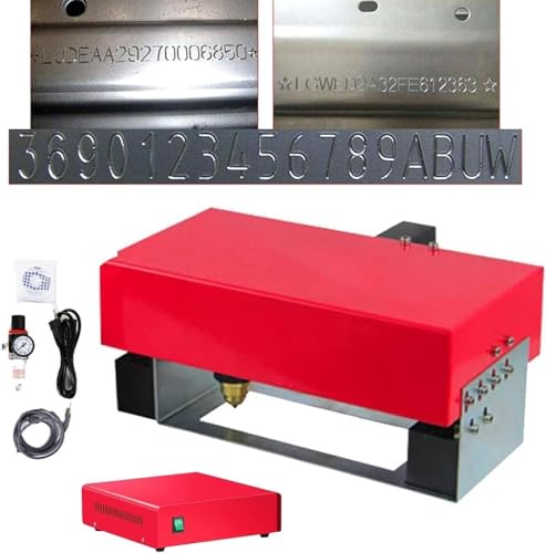 GAYAYAS Tragbare pneumatische Nadelpräger-Markierungsmaschine, Graviermaschine für Metallmarkierungsmaschinen, zum Erstellen von Buchstaben, Seriennummern, VIN-Codes und Nummern,Types GAYAYAS Tragbare pneumatische Nadelpräger-Markierungsmaschine, Graviermaschine für Metallmarkierungsmaschinen, zum Erstellen von Buchstaben, Seriennummern, VIN-Codes und Nummern,Types von GAYAYAS
