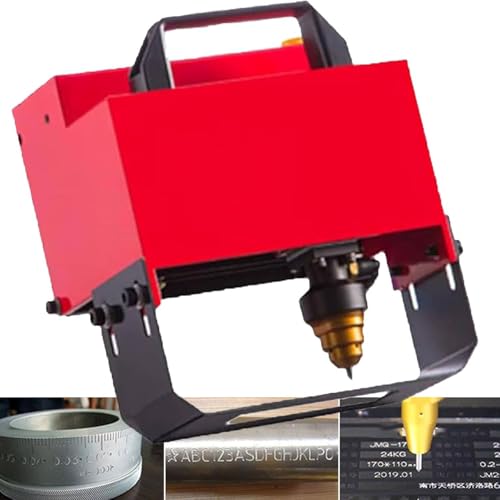 GAYAYAS Tragbare pneumatische Nadelpräger-Markierungsmaschine, elektrische Nadelpräger-Graviermaschine, zum Drucken von Fahrgestellnummern und VIN-Codes,TypeD GAYAYAS Tragbare pneumatische Nadelpräger-Markierungsmaschine, elektrische Nadelpräger-Graviermaschine, zum Drucken von Fahrgestellnummern und VIN-Codes,TypeD von GAYAYAS