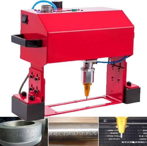 GAYAYAS Tragbare pneumatische Nadelpräger-Markierungsmaschine, elektrische Nadelpräger-Graviermaschine, zum Drucken von Fahrgestellnummern und VIN-Codes,TypeX GAYAYAS Tragbare pneumatische Nadelpräger-Markierungsmaschine, elektrische Nadelpräger-Graviermaschine, zum Drucken von Fahrgestellnummern und VIN-Codes,TypeX von GAYAYAS