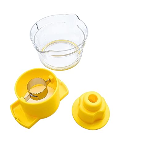 GBNYTT Schäler Maisschäler Maisbeizer mit Messbecher Cob Cutter Drescher Maisbeizer Obst Gemüse Kochen Werkzeuge Küche Gadgets von GBNYTT