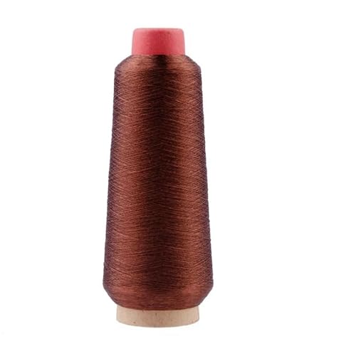 GBYUHAIJUN Kreuzstichfäden Bunte Stickerei Kreuzstich DIY Thread Metallic Garn gewebte Linie 3200M(Dark Coffee) von GBYUHAIJUN