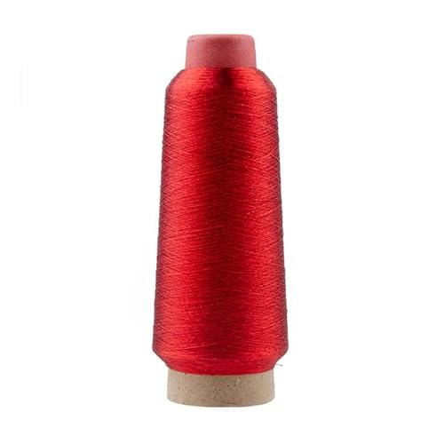 GBYUHAIJUN Kreuzstichfäden Bunte Stickerei Kreuzstich DIY Thread Metallic Garn gewebte Linie 3200M(Red) von GBYUHAIJUN