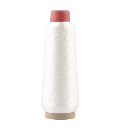 GBYUHAIJUN Kreuzstichfäden Bunte Stickerei Kreuzstich DIY Thread Metallic Garn gewebte Linie 3200M(White) von GBYUHAIJUN