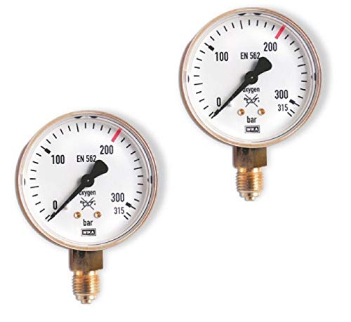 Rhöna Manometer Acetylen 0-18/40bar Inh.-Dr. von GCE Gas Control Equipment (frü