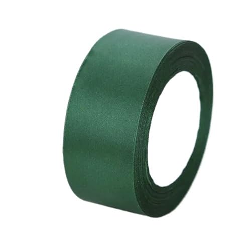 Bänder Zum Basteln Satinbänder for Basteln, Schleifen, handgefertigt, Geschenkverpackung, Weihnachten, Hochzeit, dekoratives Band(Dark Green,50mm Wide) von GCYEIDMA