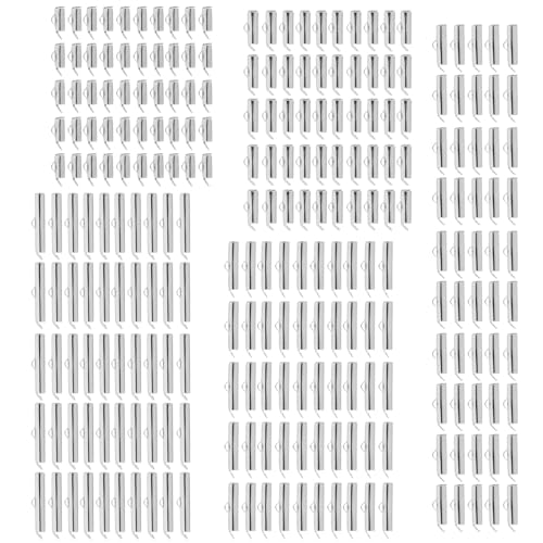 250 Stück lose Schmuckkomponenten Schiebeverschluss DIY Handarbeit Schmuckherstellung Zubehör von GDFHYJN(グフン)