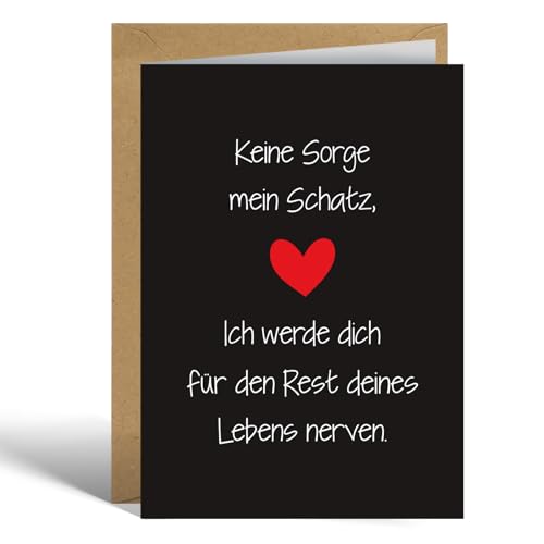 Ich liebe dich Karte mit Umschlag Valentinstag Valentinskarte Faltkarte Grußkarte Liebeskarte Geschenke Klappkarte Geschenkideen für Partner Frauen ihn/sie Liebesgrußkarten Liebesgeschenk von GEBETTER