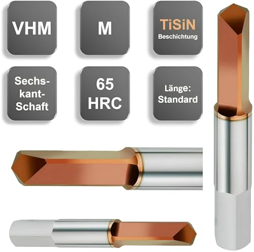 VHM Gewindebohrerausbohrer M3-M12 Ausbohren von gebrochenen HSS/E Gewindebohrer, Größe: M5 von GEFRABO