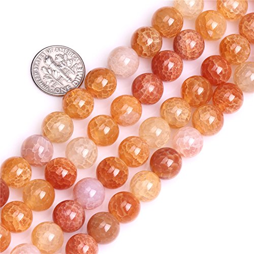 SHG Store 10mm Gelb Edelstein Achat-Korn Crackle Strand 15 Zoll Schmuckherstellung Perlen SHG Store 10mm Gelb Edelstein Achat-Korn Crackle Strand 15 Zoll Schmuckherstellung Perlen von GEM-INSIDE CREATE YOUR OWN FASHION