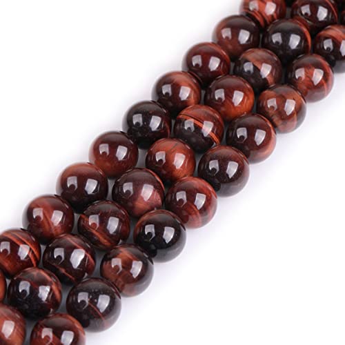 Sweet & Happy Girl's store 16mm runde Edelstein Red Tiger Eye Perlen Strang 15 Zoll Schmuckherstellung Perlen von GEM-INSIDE CREATE YOUR OWN FASHION