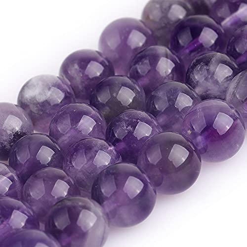 Sweet & Happy Girl's store 8mm nat¨¹rliche Amethyst Edelstein Perlen Strang 15 Zoll, Schmuckherstellung Perlen von GEM-INSIDE CREATE YOUR OWN FASHION