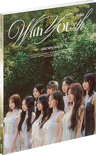 TWICE - With YOU-th [FOREVER Ver.] 13th Mini Album CD+Film Photocard+Letter Poster+3-Cut Photo+Photocard Set+Photocards+Envelope+Photobook+Sticker+(Extra TWICE 5 Photocards+Pocket Mirror) von GENIE MUSIC