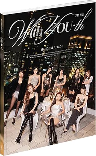 TWICE - With YOU-th [GLOWING Ver.] 13th Mini Album CD+Film Photocard+Letter Poster+3-Cut Photo+Photocard Set+Photocards+Envelope+Photobook+Sticker+(Extra TWICE 5 Photocards+Pocket Mirror) von GENIE MUSIC