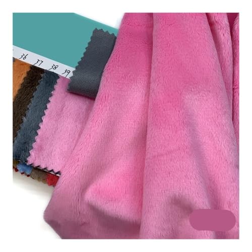 GENODA 5mm Umweltfreundliches Minky Tuch DIY Nähstoff 45 * 50 cm Tuch Handgemachte Puppen/Kleidung Plüschtuch (39) von GENODA