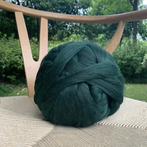 GENPICONG 1000g DIY grobe Wolle Handstrickdecke Armstrickdecke Kunstwolle super grobe Wolldecke Linie Merino grob von GENPICONG