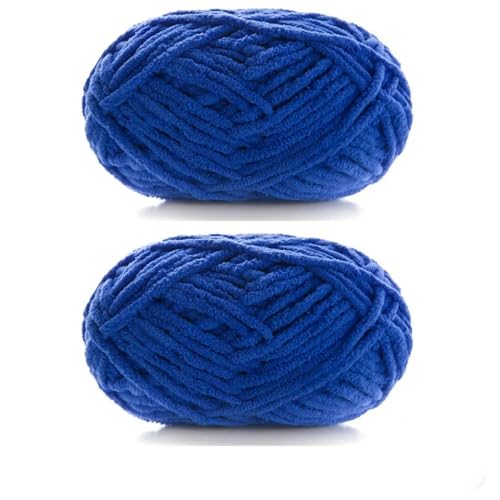 GENPICONG 2 stücke * 50g Dicke Samt Garn Handgemachte DIY Stricken Garn Wolle Linie Schal Hut Weiche Chenille Garn Stricken WOL von GENPICONG