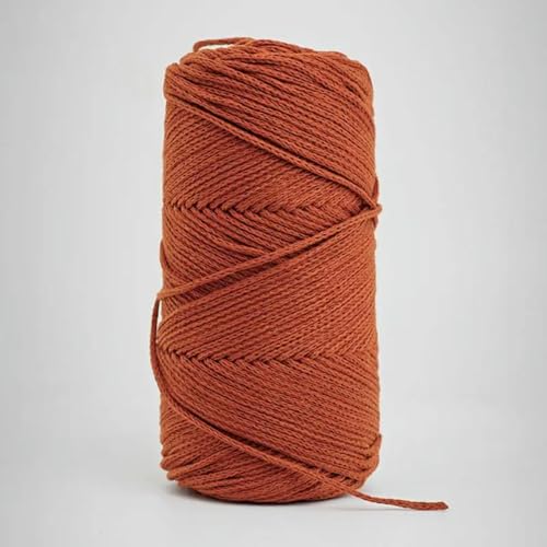 GENPICONG 200 gr/los Harte 2mm Hohl Baumwolle Garn Gewinde Dopamin Farbe Hand-Woven DIY Häkeln Hut Tasche Strang Garn Hand Stricken Hohl Garn von GENPICONG