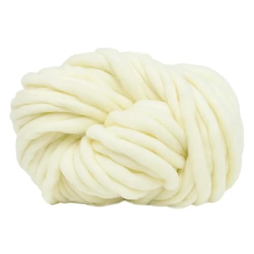 GENPICONG 250 g/Rolle, Dicke Strickwolle, Roving, grobes Wollgarn, superdickes Garn für Teppiche, Schals, Hüte, Häkelgarn, Nähzubehör von GENPICONG