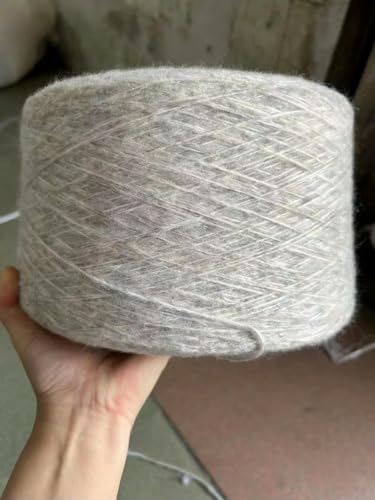 GENPICONG 250 g Mohair-Seidenwolle-Garn zum Stricken, dünnes Angora-Häkelgarn, weicher DIY-Pullover, Schal, Schal, Puffy Line Lanas von GENPICONG