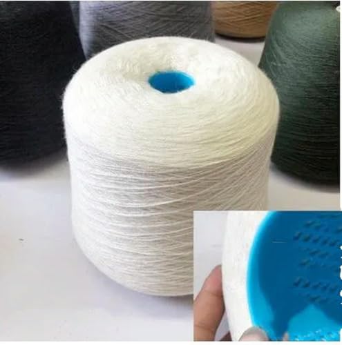 GENPICONG 500 g/Gruppe, 100% Merinowolle, handgestrickter Faden, DIY-Schal, Handschuhe, Schal, weich und eng anliegend, handgefertigtes Wollgarn, 1000 m von GENPICONG